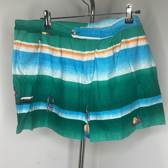 🔹 LaRana Cotton Swim Trunks Made in Italy - Picture 1 of 3